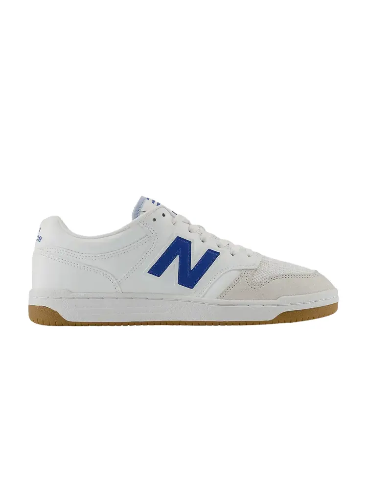Кроссовки New Balance 480 'White Blue Agate' — изображение 1 из 1, белый/синий/розовый