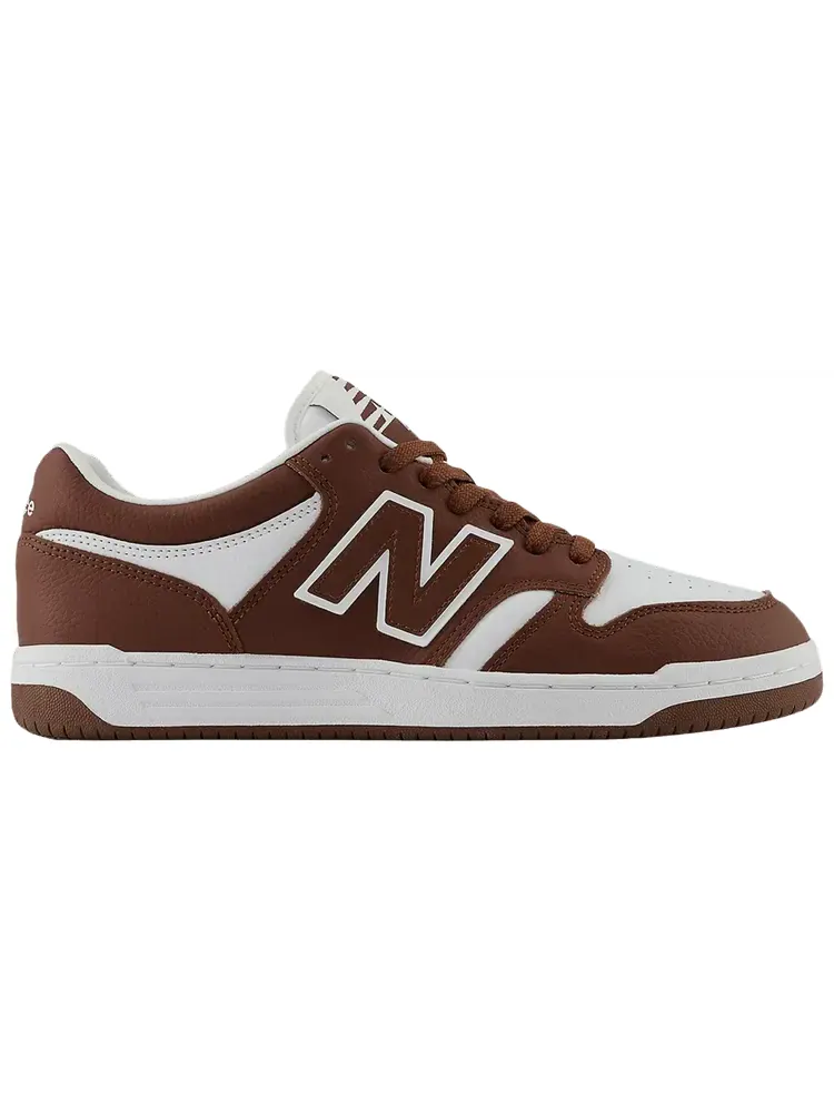 Кроссовки New Balance 480 'Brown White' — изображение 1 из 1, коричневый