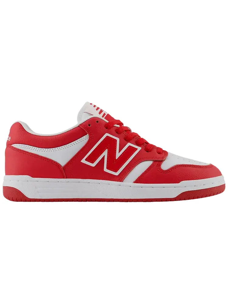 Кроссовки New Balance 480 'Team Red White' — изображение 1 из 1, красный белый