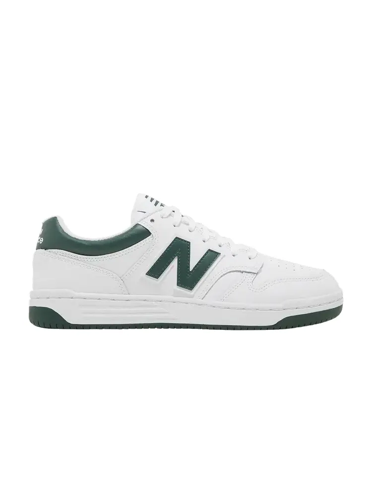 Кроссовки New Balance 480 'White Nightwatch Green' — изображение 1 из 9, белый/зеленый/светлый