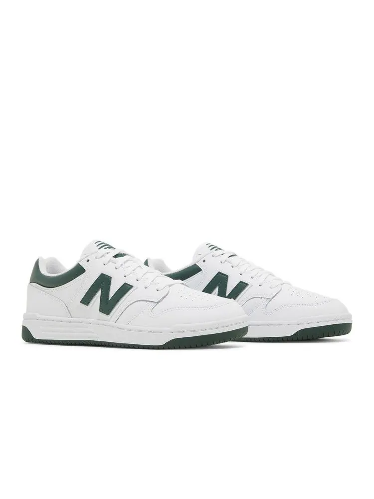 Кроссовки New Balance 480 'White Nightwatch Green' — изображение 9 из 9, белый/зеленый/светлый