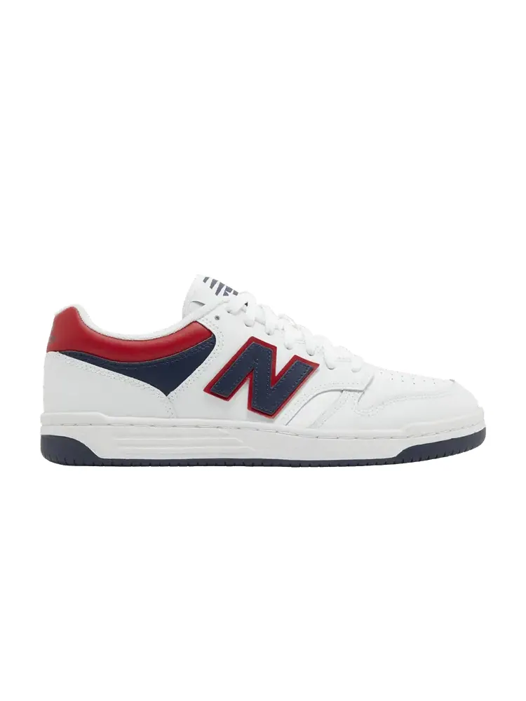 Кроссовки New Balance 480 'White Indigo Red' — изображение 1 из 9