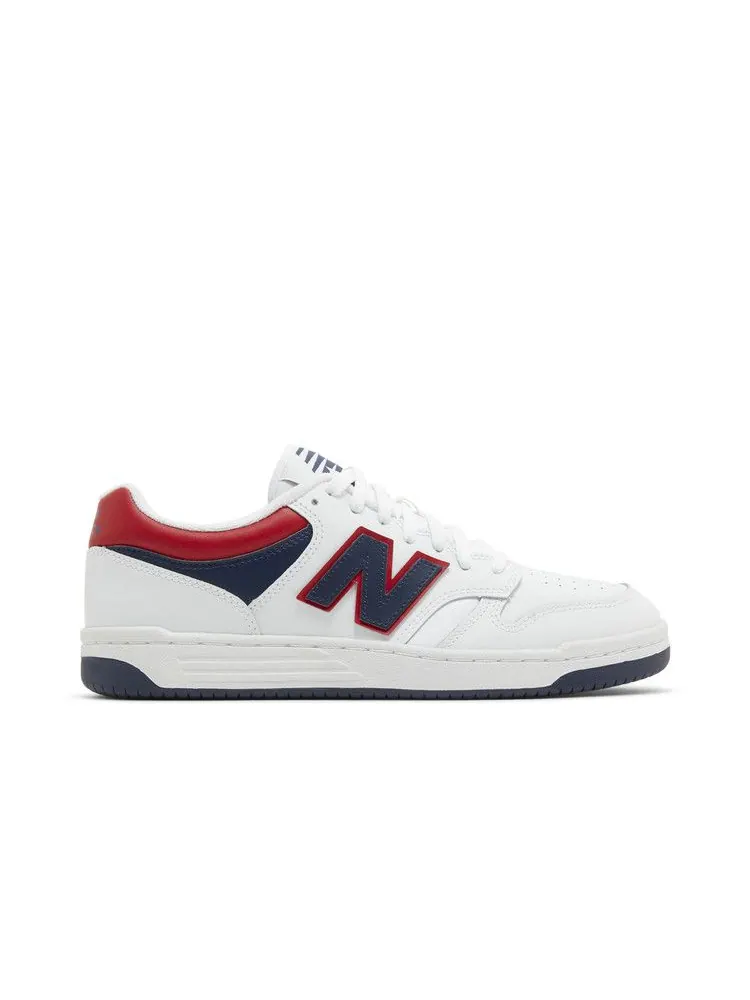 Кроссовки New Balance 480 'White Indigo Red' — изображение 2 из 9