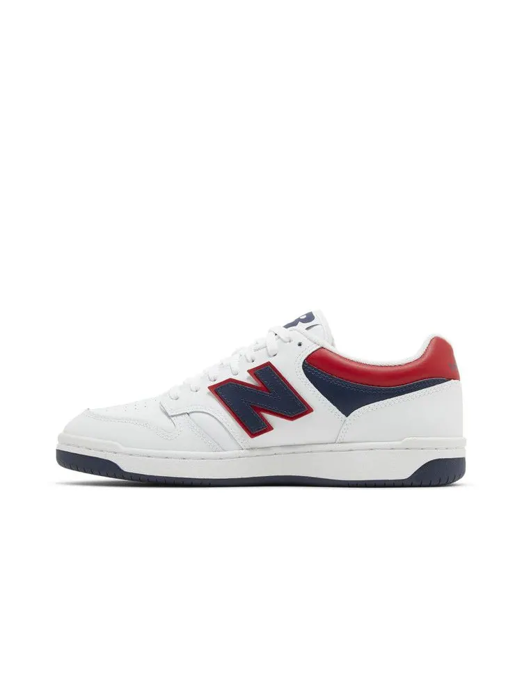 Кроссовки New Balance 480 'White Indigo Red' — изображение 4 из 9