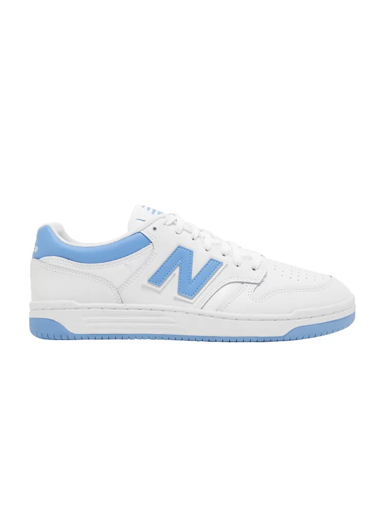 Кроссовки New Balance 480 'UNC' — изображение 1 из 9, белый//светлый