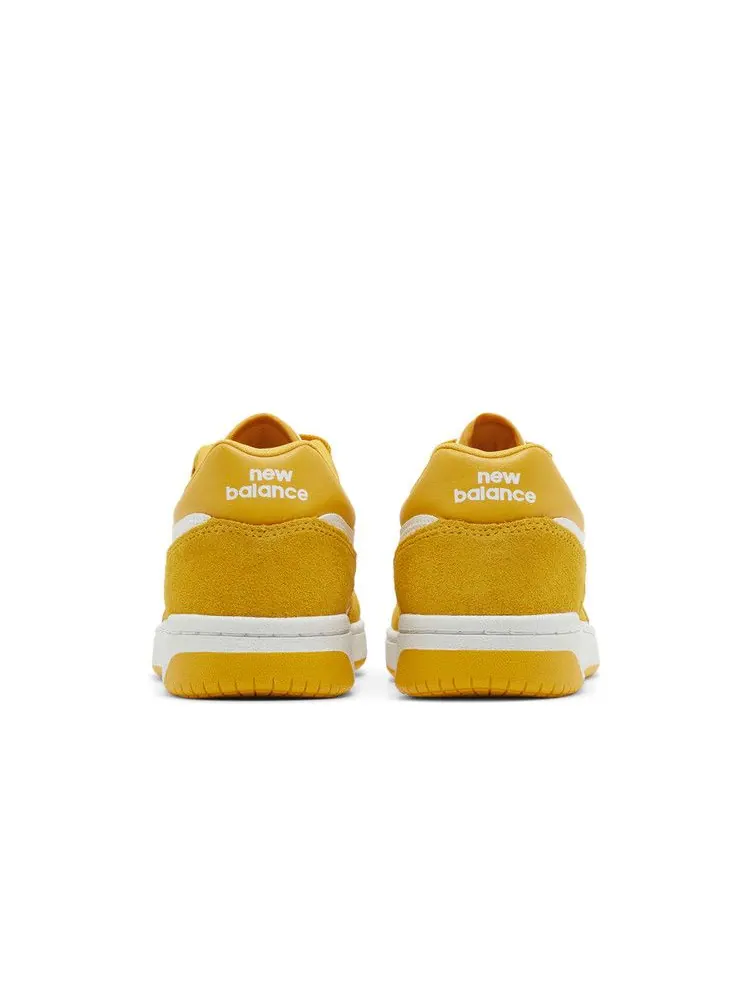 Кроссовки New Balance 480 'Varsity Gold' — изображение 7 из 9, белый/золотистый