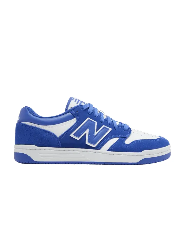 Кроссовки New Balance 480 'Marine Blue' — изображение 1 из 9, белый/синий
