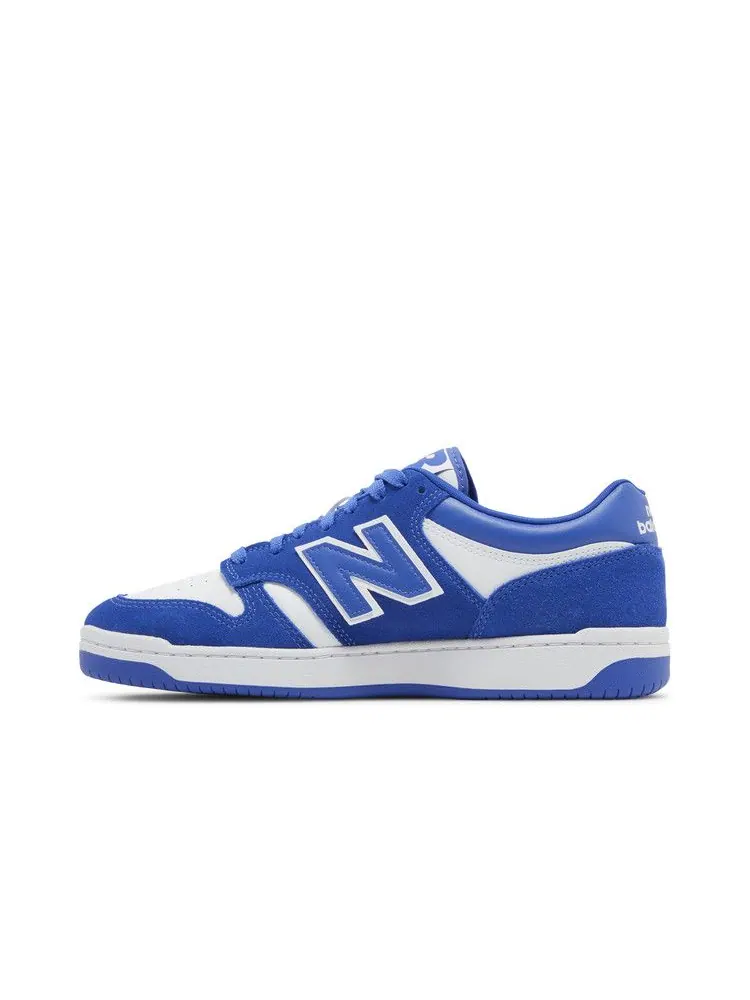 Кроссовки New Balance 480 'Marine Blue' — изображение 4 из 9, белый/синий