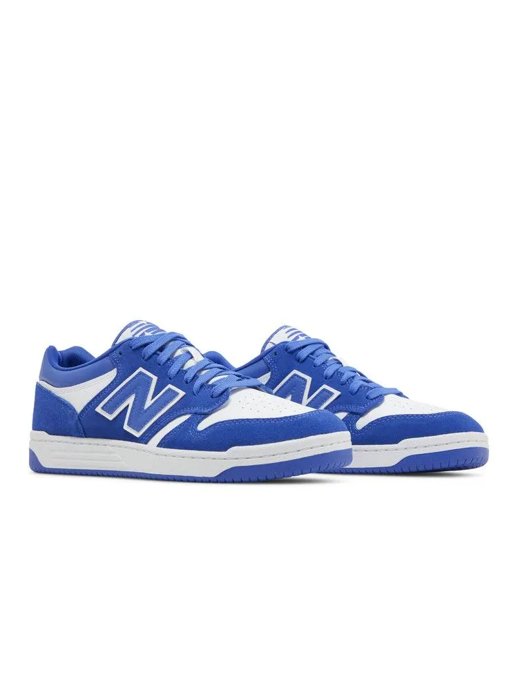 Кроссовки New Balance 480 'Marine Blue' — изображение 9 из 9, белый/синий