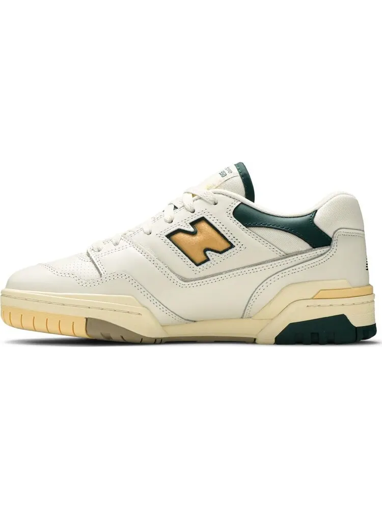 Кроссовки New Balance Aimé Leon Dore x 550 'Green Yellow' — изображение 3 из 10, зеленый