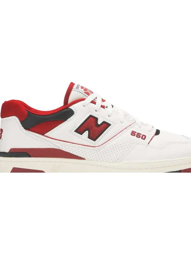 Кроссовки New Balance Aimé Leon Dore x 550 'Red' — изображение 2 из 8, красный