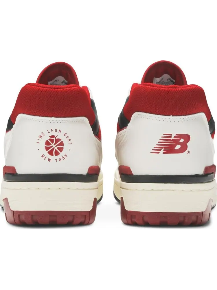 Кроссовки New Balance Aimé Leon Dore x 550 'Red' — изображение 6 из 8, красный