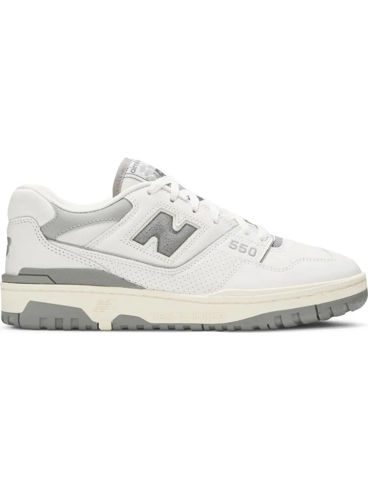 Кроссовки New Balance Aimé Leon Dore x 550 'Silver' — изображение 1 из 8, серый