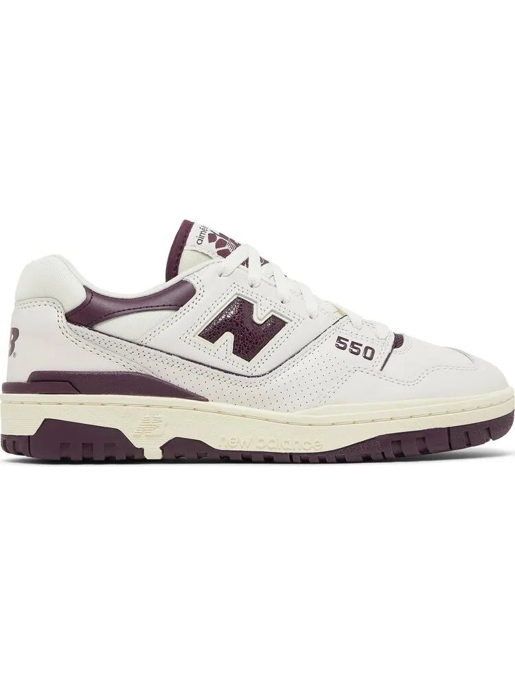 Кроссовки New Balance Aimé Leon Dore x 550 'Purple' — изображение 1 из 8, белый