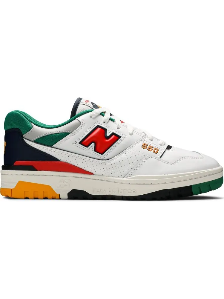 Кроссовки New Balance 550 'Oak Leaf Green Red' — изображение 1 из 8, мульти