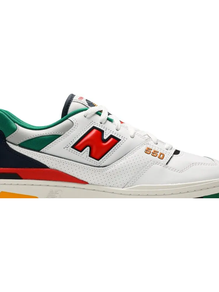 Кроссовки New Balance 550 'Oak Leaf Green Red' — изображение 2 из 8, мульти
