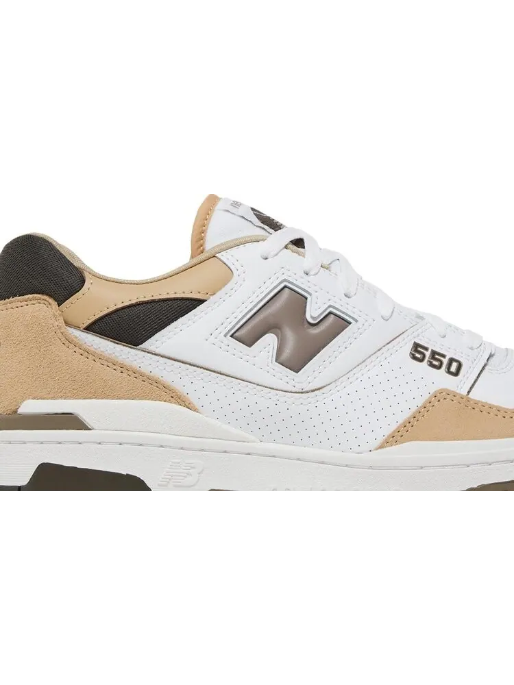 Кроссовки New Balance 550 'White Beige' — изображение 2 из 8, белый