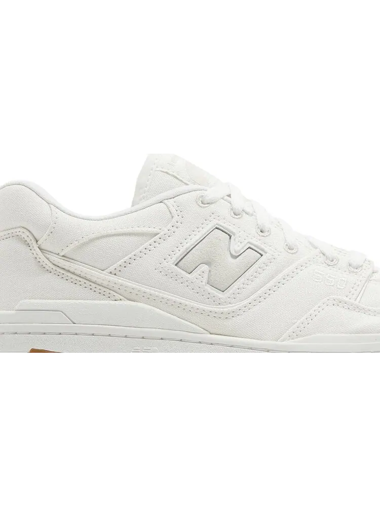 Кроссовки 550 'White Canvas' — изображение 2 из 4, белый