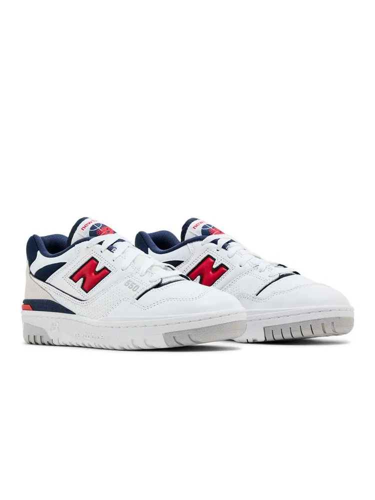 Кроссовки New Balance 550 'White Navy True Red' — изображение 9 из 9