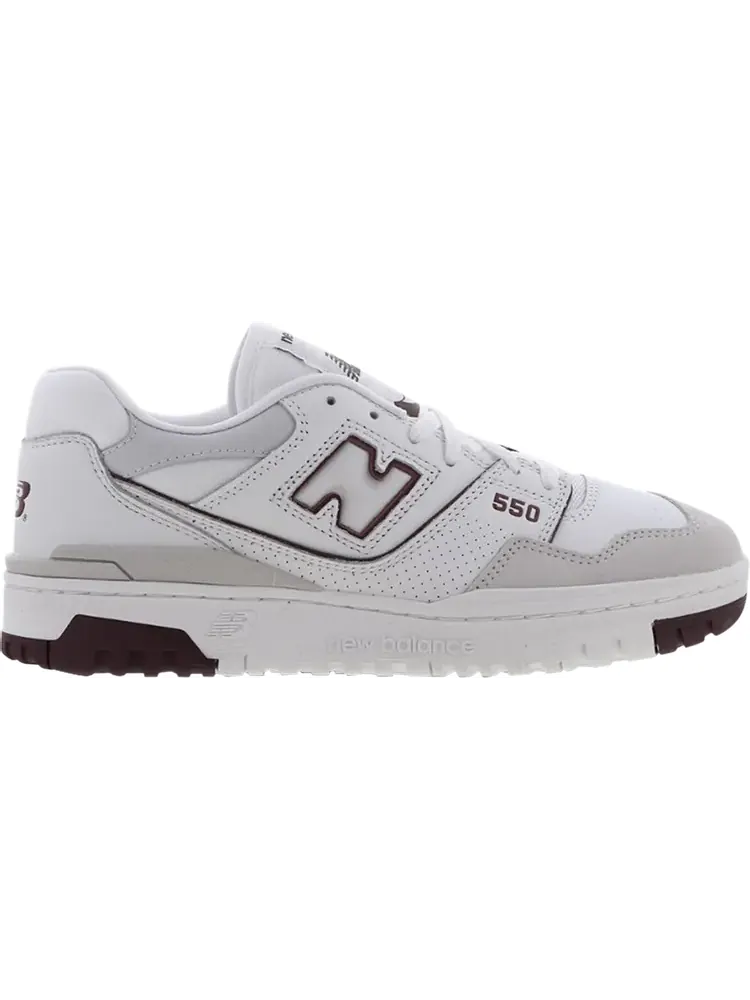 Кроссовки New Balance 550 'Summer Fog Burgundy' — изображение 1 из 1, белый