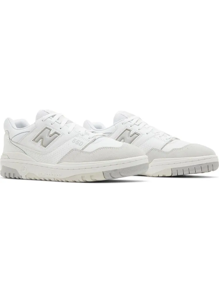 Кроссовки мужские New Balance 550 на плоской подошве — изображение 8 из 8, белый