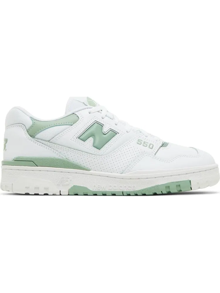 Кроссовки New Balance 550 'White Mint Green' — изображение 1 из 8, белый