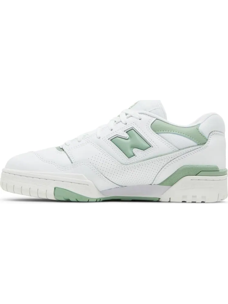 Кроссовки New Balance 550 'White Mint Green' — изображение 3 из 8, белый