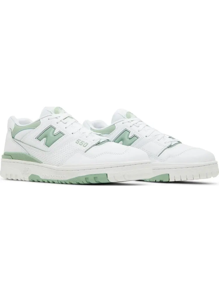 Кроссовки New Balance 550 'White Mint Green' — изображение 8 из 8, белый