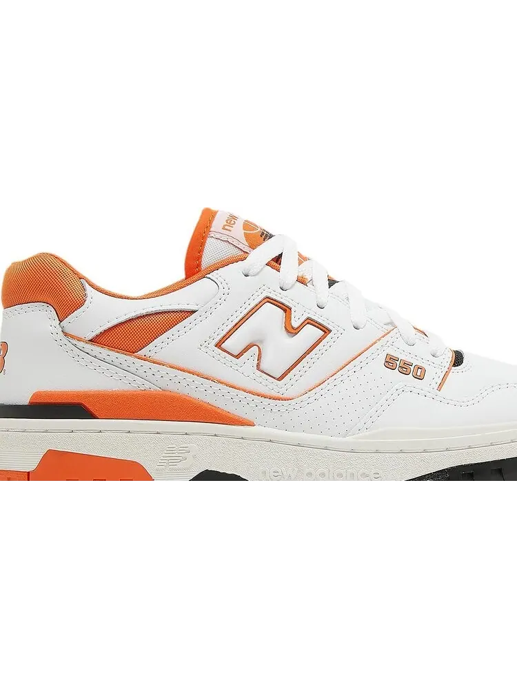 Кроссовки New Balance 550 'Varsity Orange' — изображение 2 из 8, белый