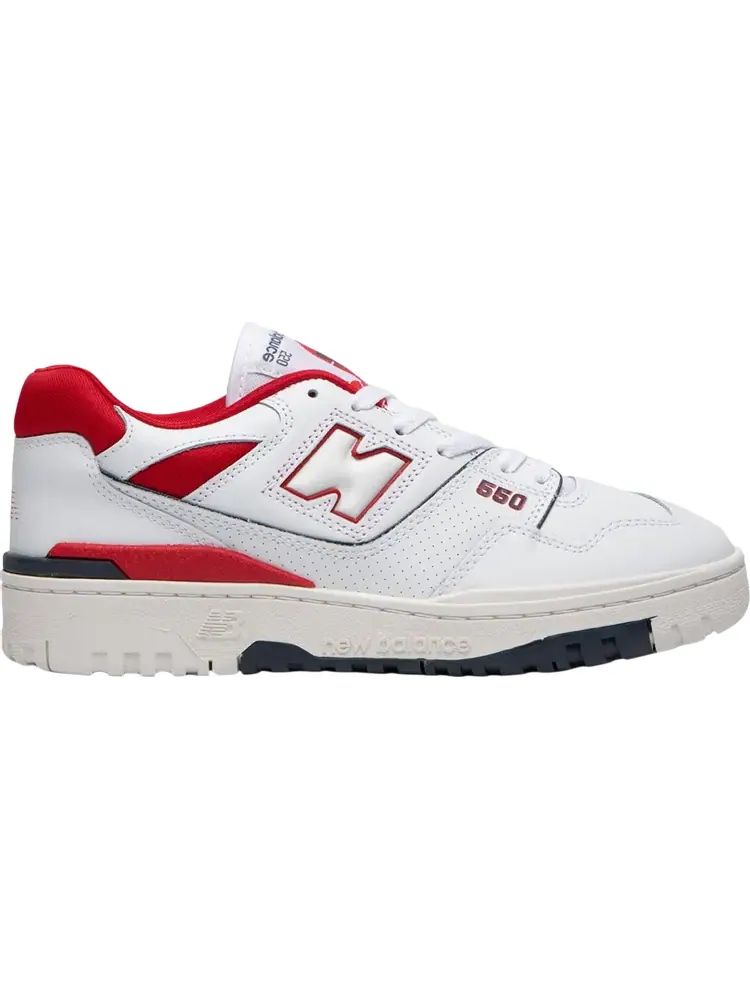 Кроссовки 550 'White Team Red' JD Exclusive — изображение 1 из 1, белый