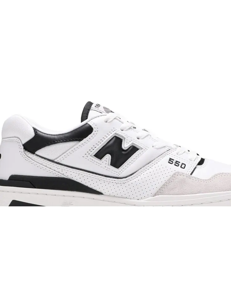 Кроссовки New Balance 550 'Sea Salt Black' — изображение 2 из 8, белый