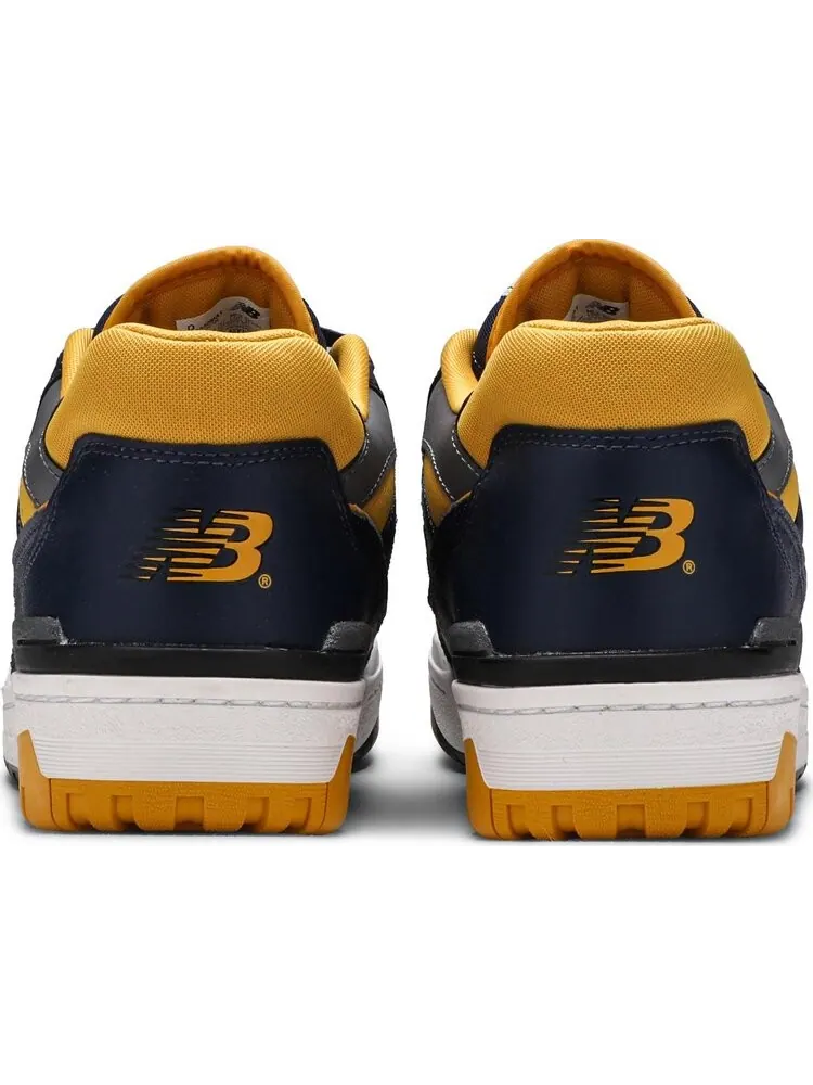 Кроссовки New Balance 550 'Navy Yellow' — изображение 6 из 8, синий
