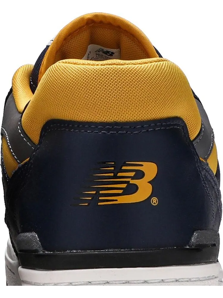 Кроссовки New Balance 550 'Navy Yellow' — изображение 7 из 8, синий