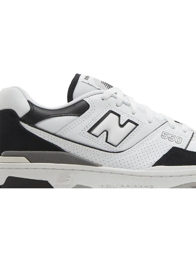 Кроссовки New Balance 550 'White Black' — изображение 2 из 8, белый
