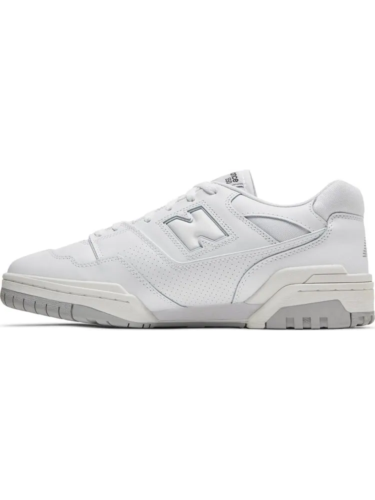 Кроссовки New Balance 550 White Grey — изображение 3 из 8, белый