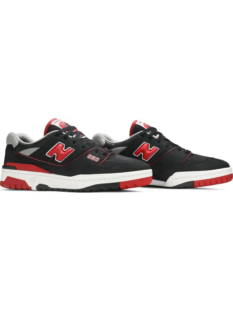 Кроссовки New Balance 550 'Black Red' — изображение 8 из 8, черный