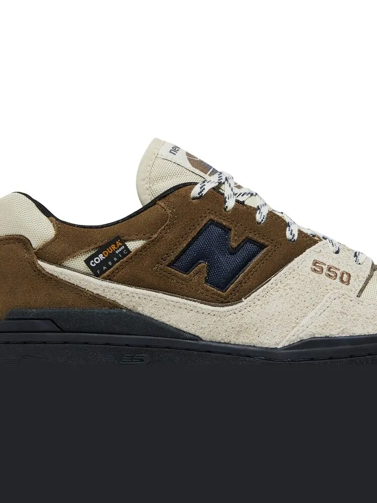 Кроссовки New Balance size? x 550 'Cordura Pack - Sand Brown' — изображение 2 из 8, коричневый