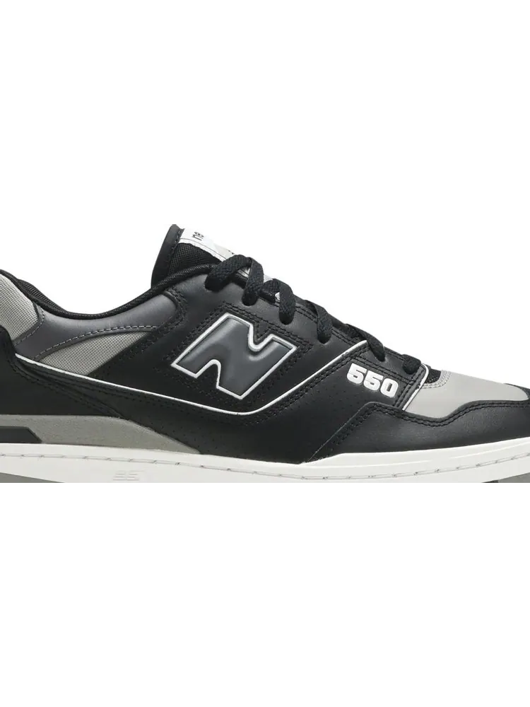 Кроссовки New Balance 550 'Grey Black' — изображение 2 из 8, серый
