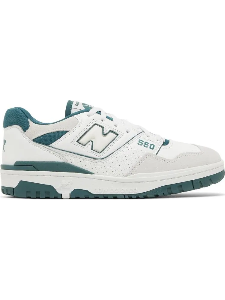 Кроссовки 550 'White Vintage Teal' — изображение 1 из 4, белый