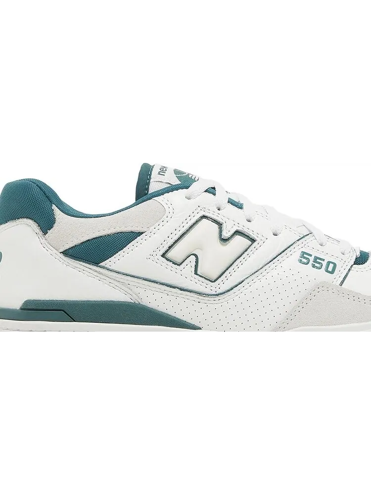 Кроссовки 550 'White Vintage Teal' — изображение 2 из 4, белый