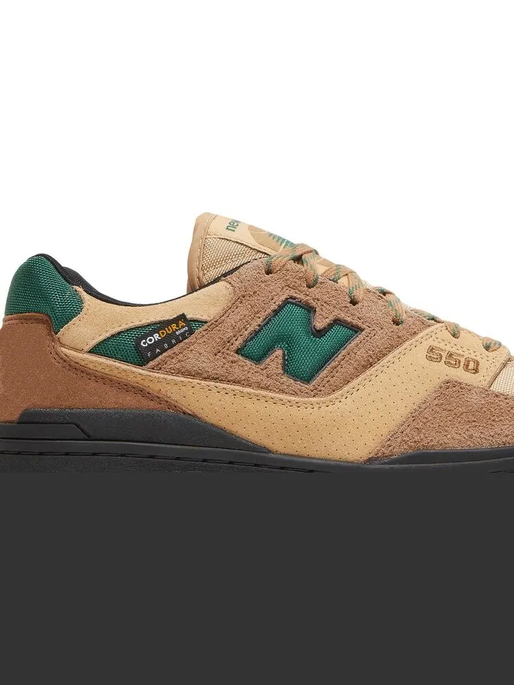 Кроссовки New Balance size? x 550 'Cordura Pack - Light Brown Green' — изображение 2 из 8, коричневый