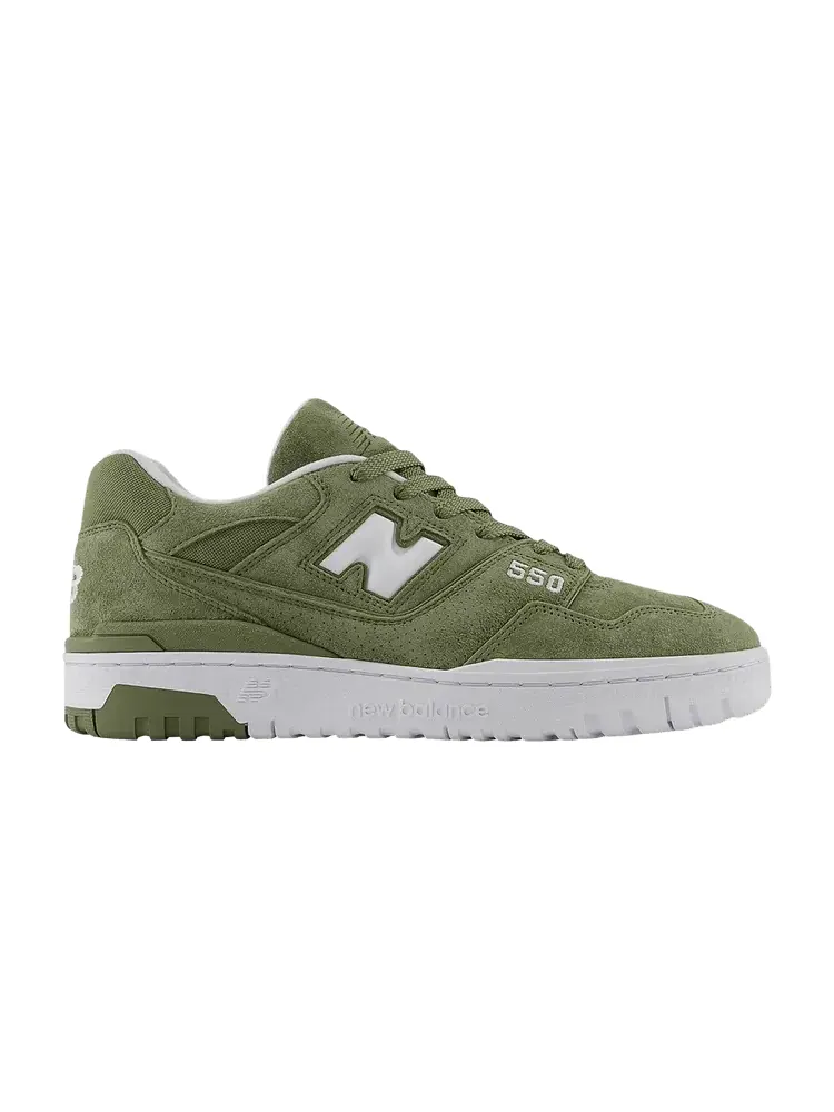 Кроссовки New Balance 550 'Dark Olivine' — изображение 1 из 1, темный/белый
