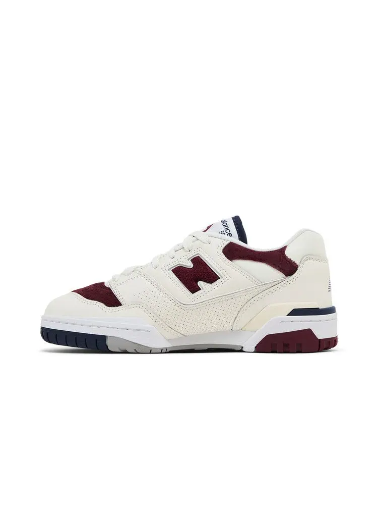 Кроссовки New Balance 550 'Suede Toe Pack - Burgundy Navy' — изображение 4 из 9, белый