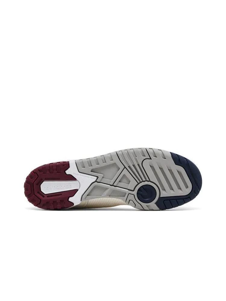 Кроссовки New Balance 550 'Suede Toe Pack - Burgundy Navy' — изображение 5 из 9, белый