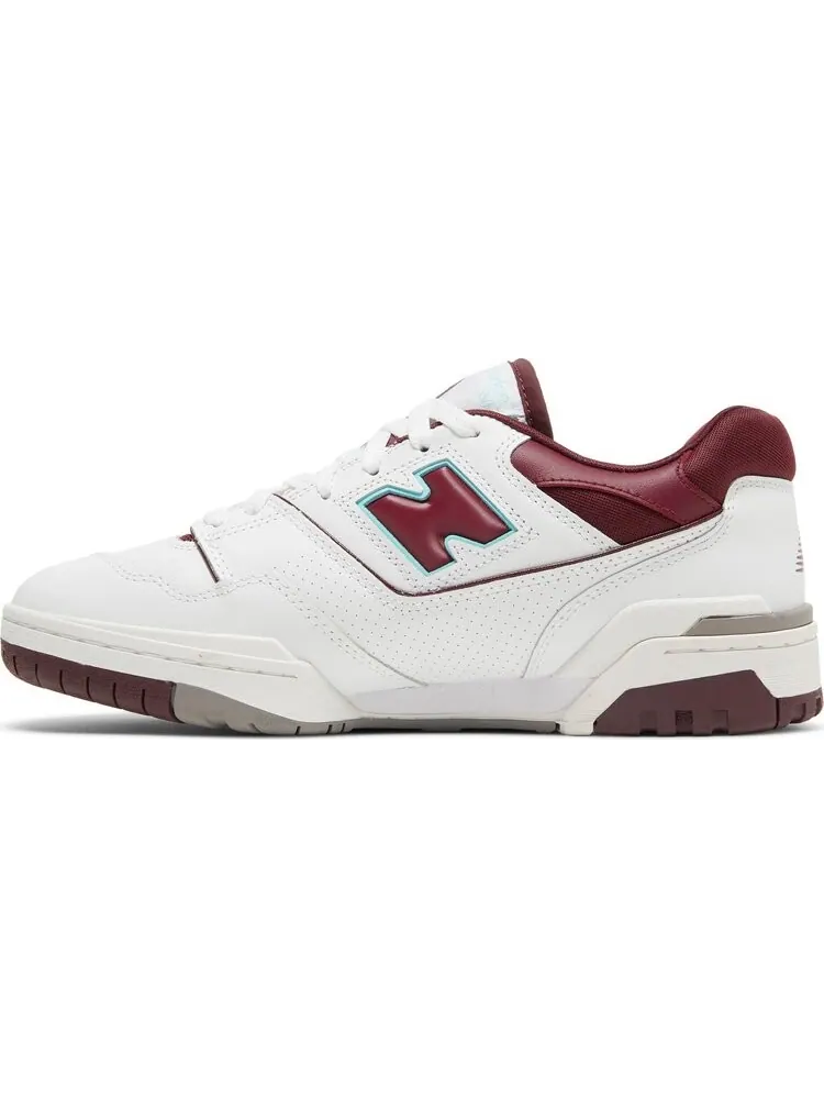 Кроссовки New Balance 550 'Burgundy Turquoise' — изображение 3 из 8, белый