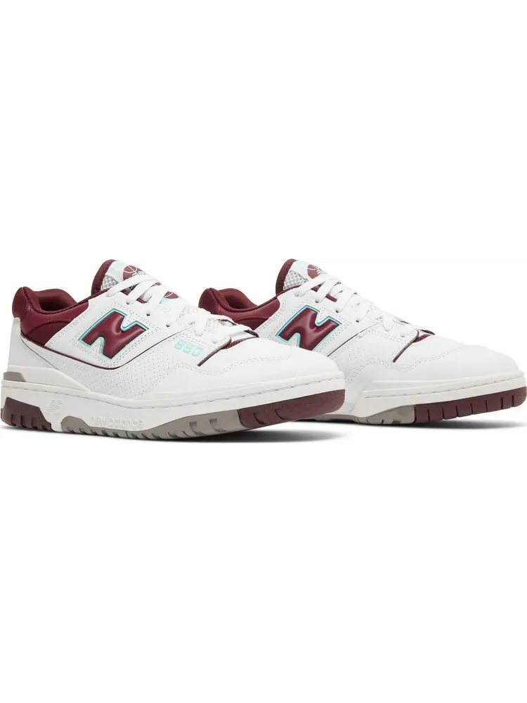 Кроссовки New Balance 550 'Burgundy Turquoise' — изображение 8 из 8, белый