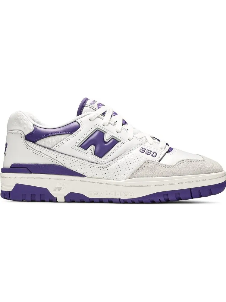 Кроссовки New Balance 550 'White Purple' — изображение 1 из 8, белый