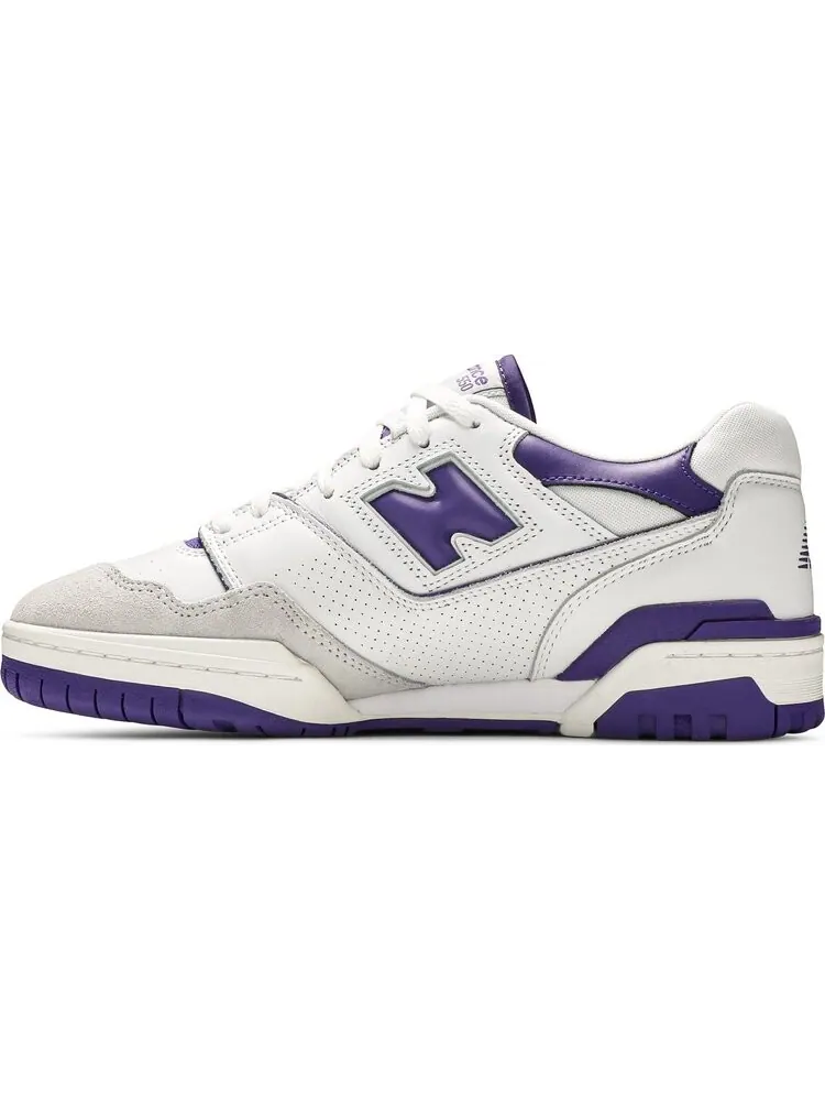 Кроссовки New Balance 550 'White Purple' — изображение 3 из 8, белый