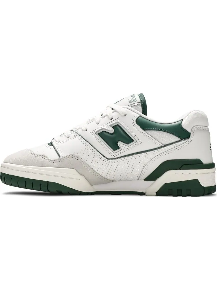 Кроссовки New Balance 550 White/Green — изображение 3 из 8, белый