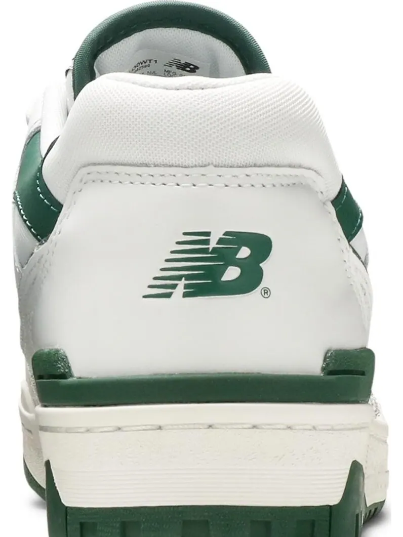 Кроссовки New Balance 550 White/Green — изображение 7 из 8, белый